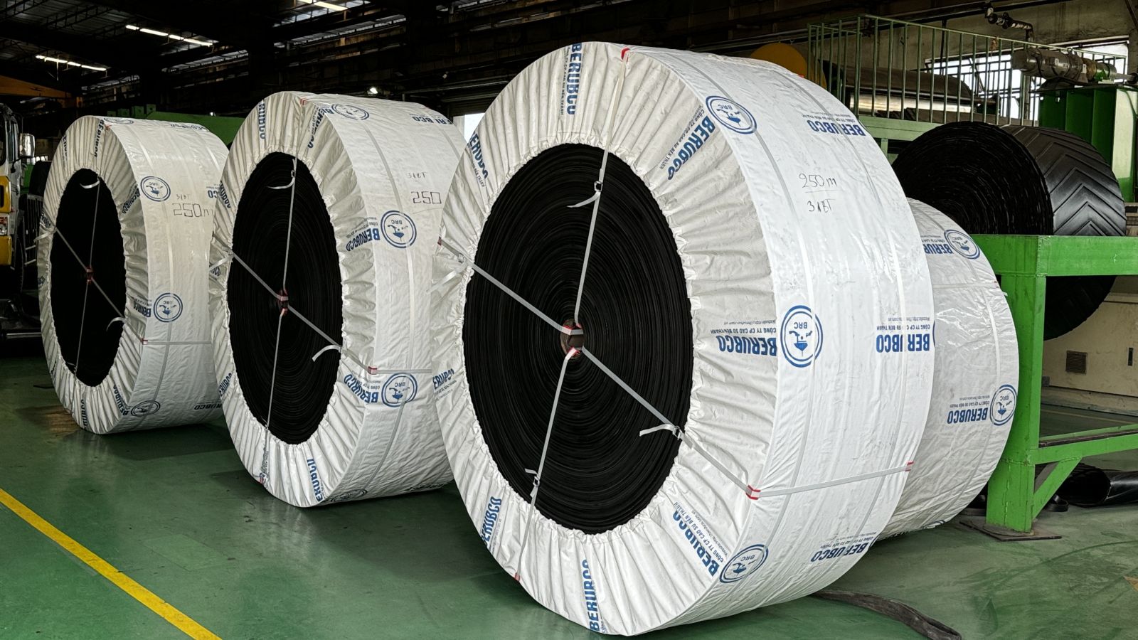 Berubco - Địa chỉ cung cấp băng tải kháng bắt lửa uy tín