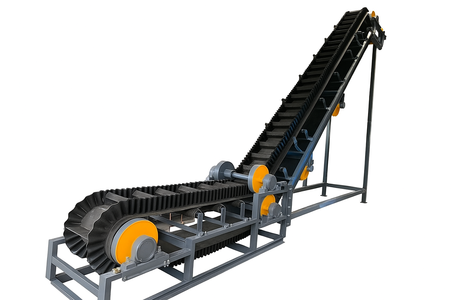 Băng tải cao su tai bèo được ứng dụng rộng rãi hiện nay